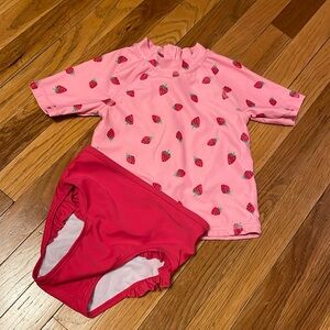 Joe Fresh girls 2 piece swimsuit